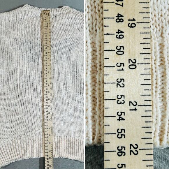 Vintage Pretense Sweater Women L Pink Knit Barbiecore Grandma Preppy Floral 80s - Picture 6 of 8